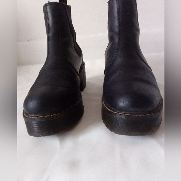 Vintage Dr Martens Women's Dr Martens ROMETTY Boots Black Size 9 - Picture 1 of 8